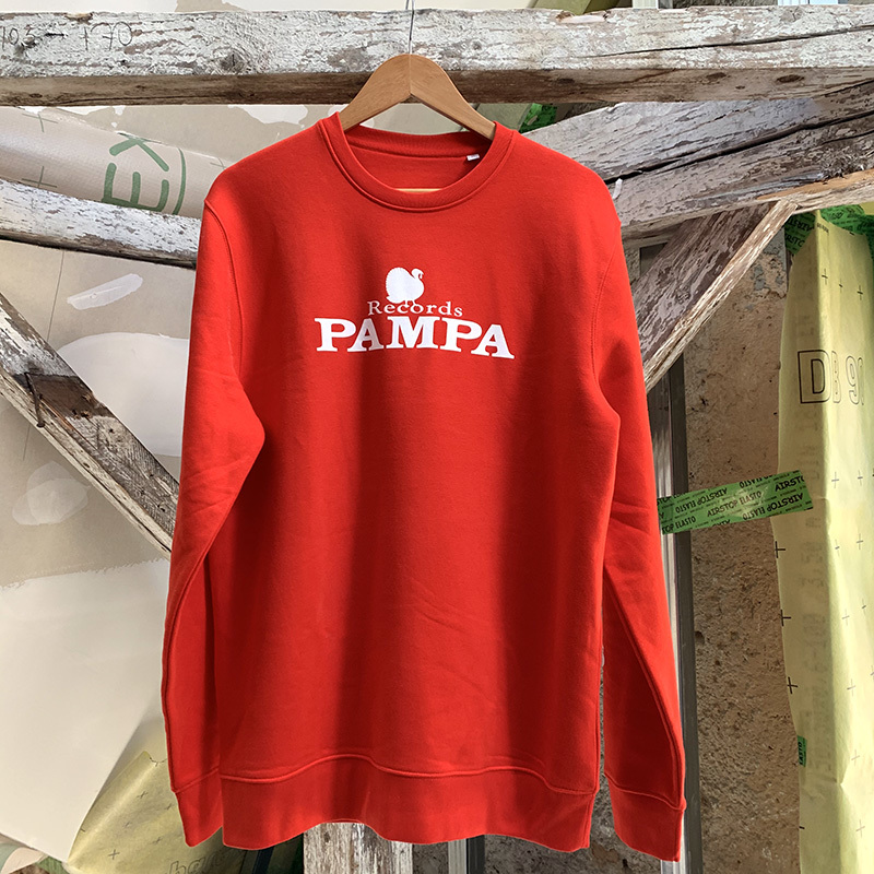 Sweater bright red web